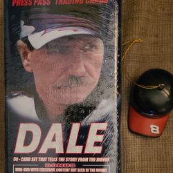 NEW SEALED RARE > NASCAR Dale Earnhardt- complete 50 trading card set from 2007. Tells the story from the Landmark movie. BONUS - MINI DVD with exclu