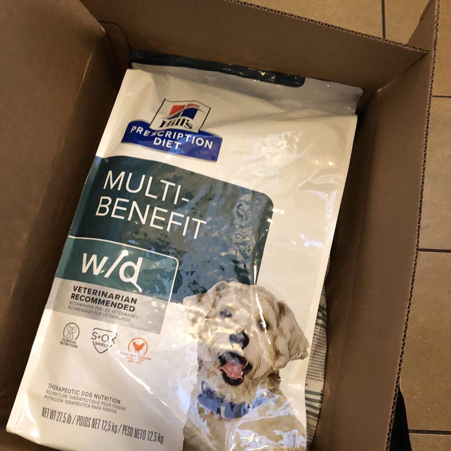 Prescription diet clearance wd dog food