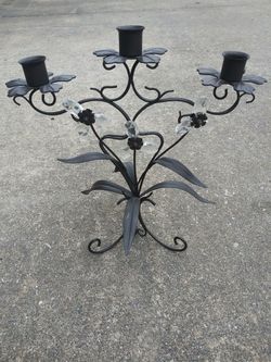 Decorative Metal Candle Holder