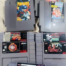 Vintage Nintendo / Super Nintendo Games