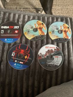 PlayStation games All for 25$
