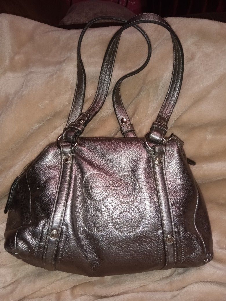 COACH METALLICA HANDBAG