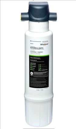 Whirlpool WHAFFS Under-Sink Water Filter, 6-Month Carbon, Lead & Chlorine