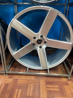 26x10 K9K16 Wheels – Hyper Silver Machined – 5x139.7 – Brand New
