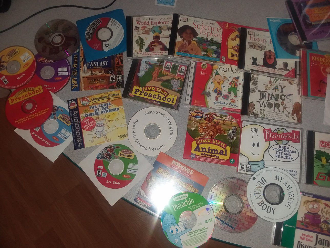 Kid's computer CD roms