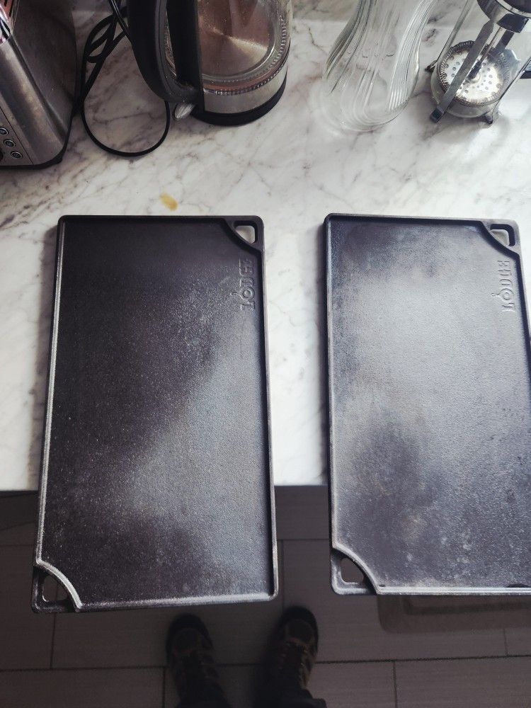 Reverable Griddle Tops