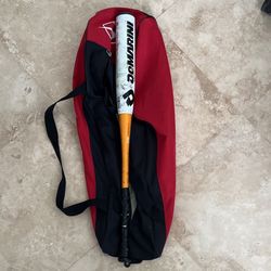 Baseball Bat 33in 30oz + Bag