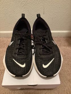 Nike Knit Running Sneakers Black White