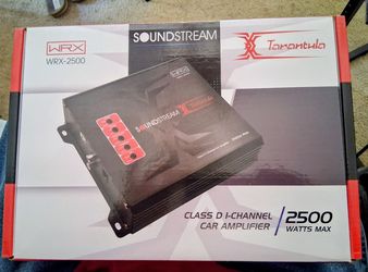 Soundstream 2500 watts Monobloc Class D Amplifier Brand New In The Box