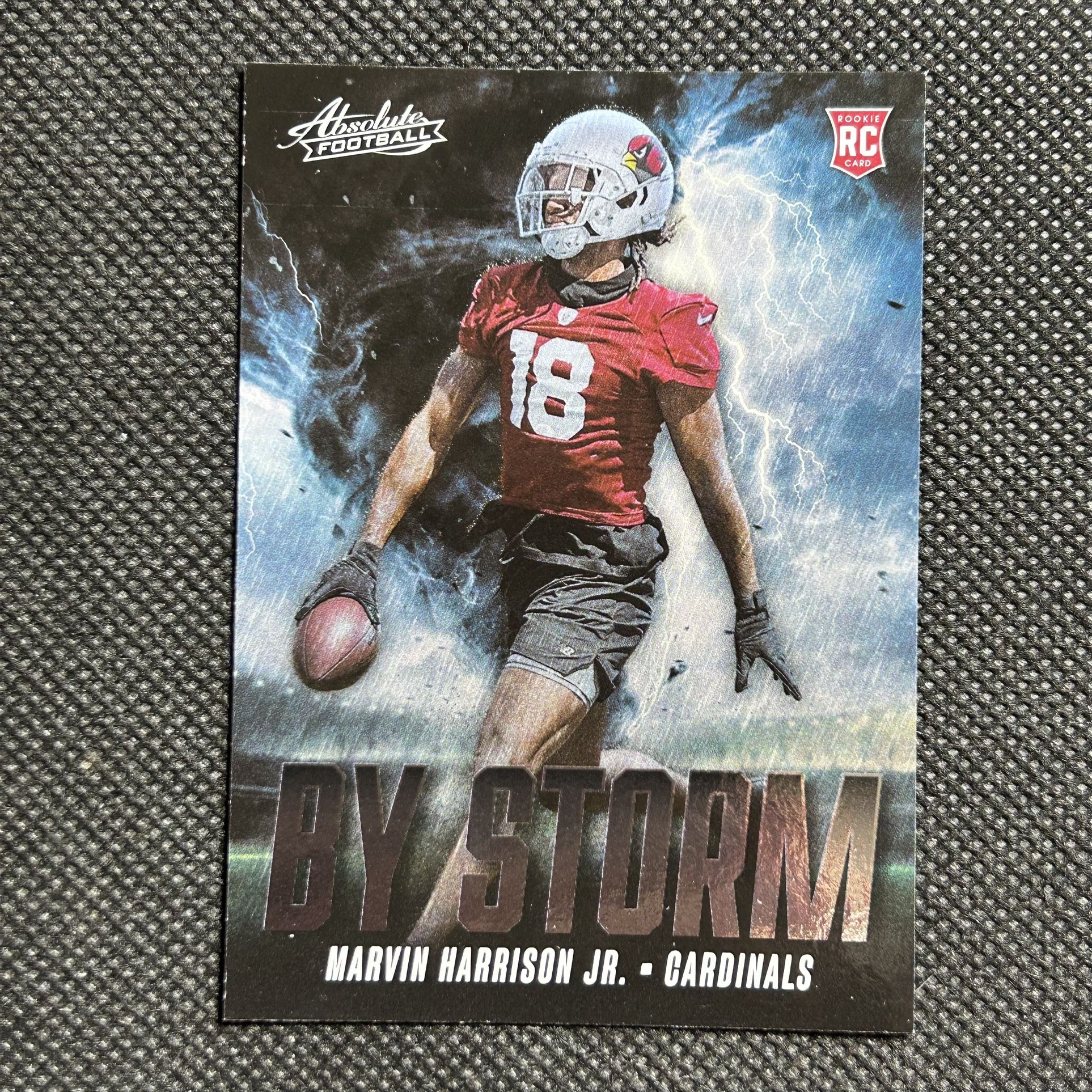 2024 Panini Absolute #BS-MHJ MARVIN HARRISON JR. By Storm Rookie Card RC Insert
