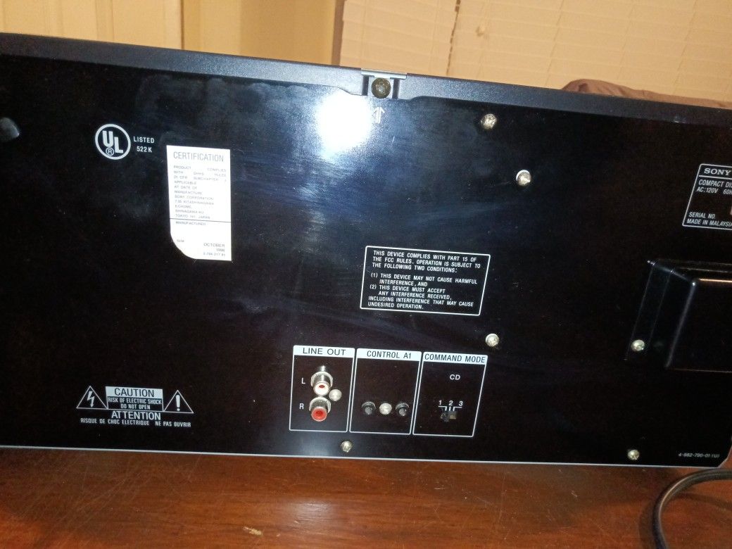 Sony 200 Disc CD Player