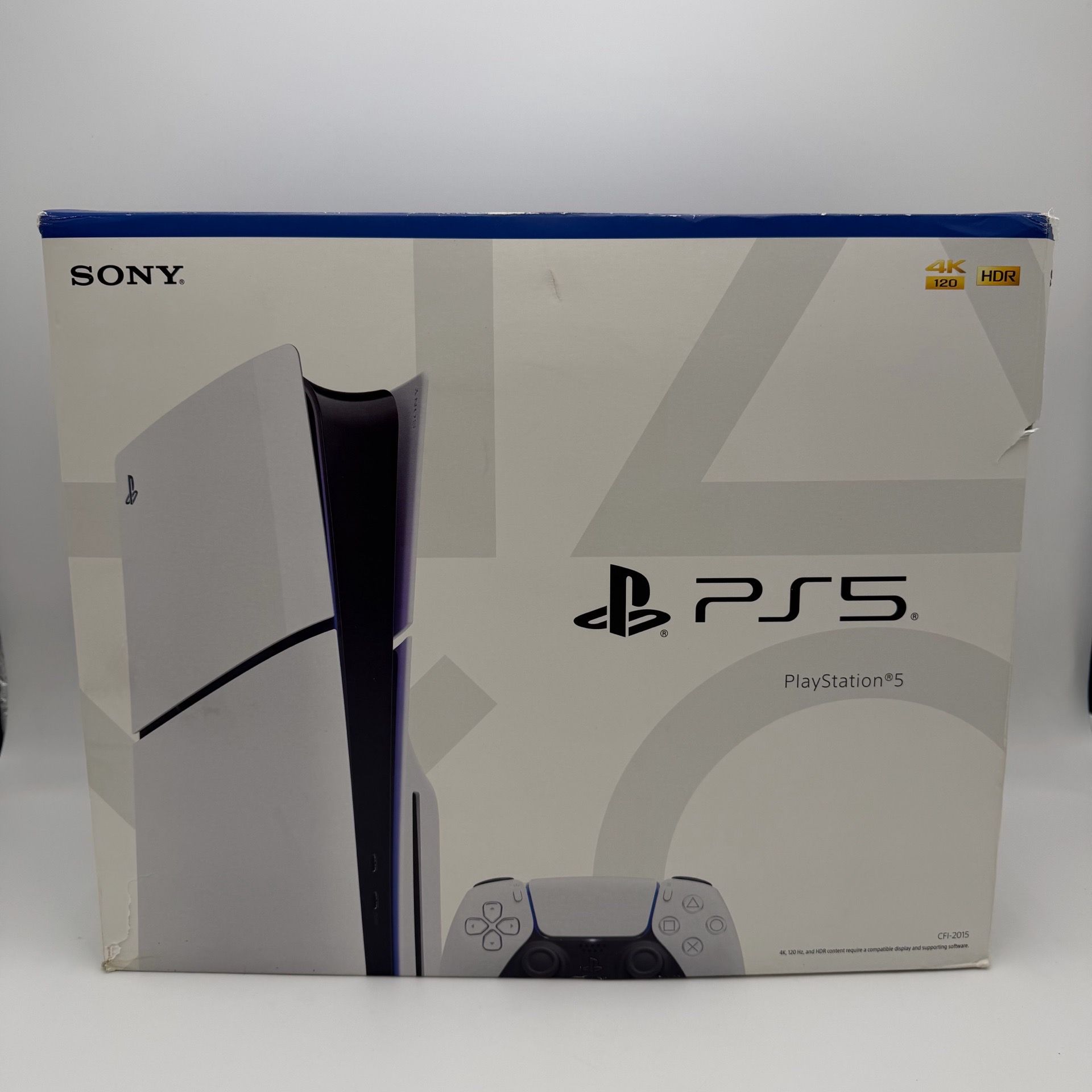 PlayStation 5 Slim Disc 1tb w/ controller and box