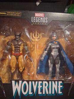 Wolverine & Lilandra Neramani