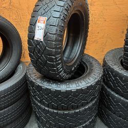 265/70R17 Goodyear Wrangler Duratrac A/T full Tire Set