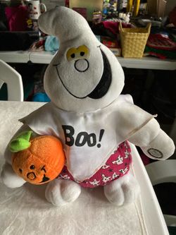 New Animated stuffed animals:  all sing and dance, Almo, ghost, pumpkin, reindeer, dog, new, $10 each