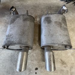 2011 Mustang GT mufflers