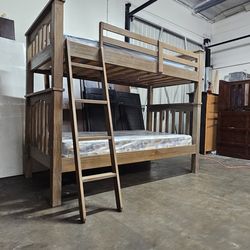 Twin Bunk Bed And Mattress