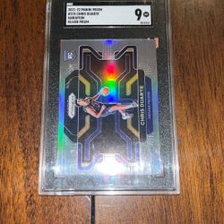 Chris Duarte Silver Prizm Sgc 9