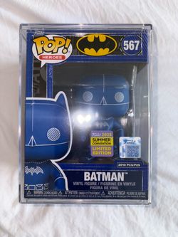 Batman BluePrint Deco Blue Funko Pop SDCC 2025 2010 PCs 567