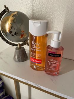 Neutrogena Body Wash & Acne Face Wash Bundle