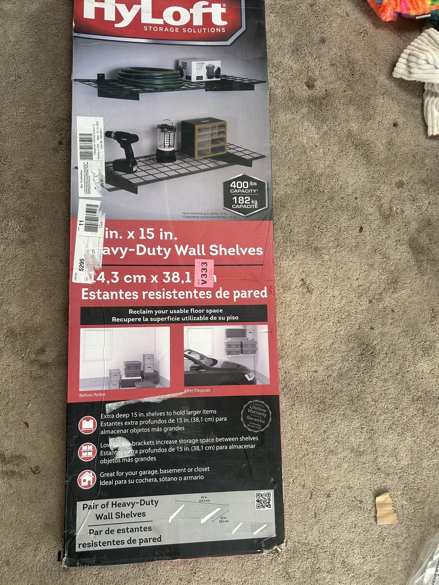 Heavy Duty Wall Shelves