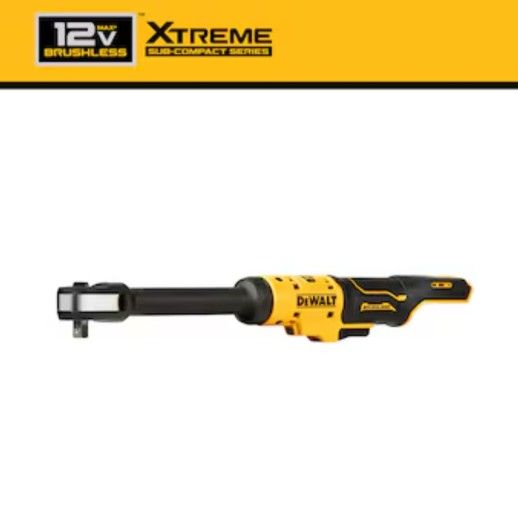 DEWALT XTREME 12-Volt Max Variable Brushless 3/8-in Drive Cordless Ratchet Wrench (Tool Only) (Model: DCF503EB)