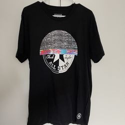 Men’s Black Converse T-shirt Size XL