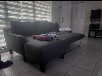 grey sectional