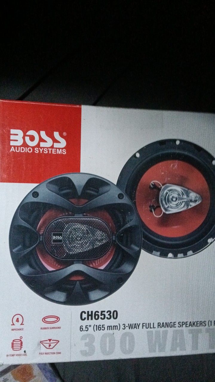 3 Piece Stereo For Car 300 Wata