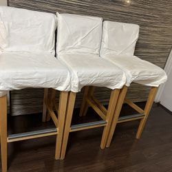 Bar Stools Chairs 3 Pcs, price for 3