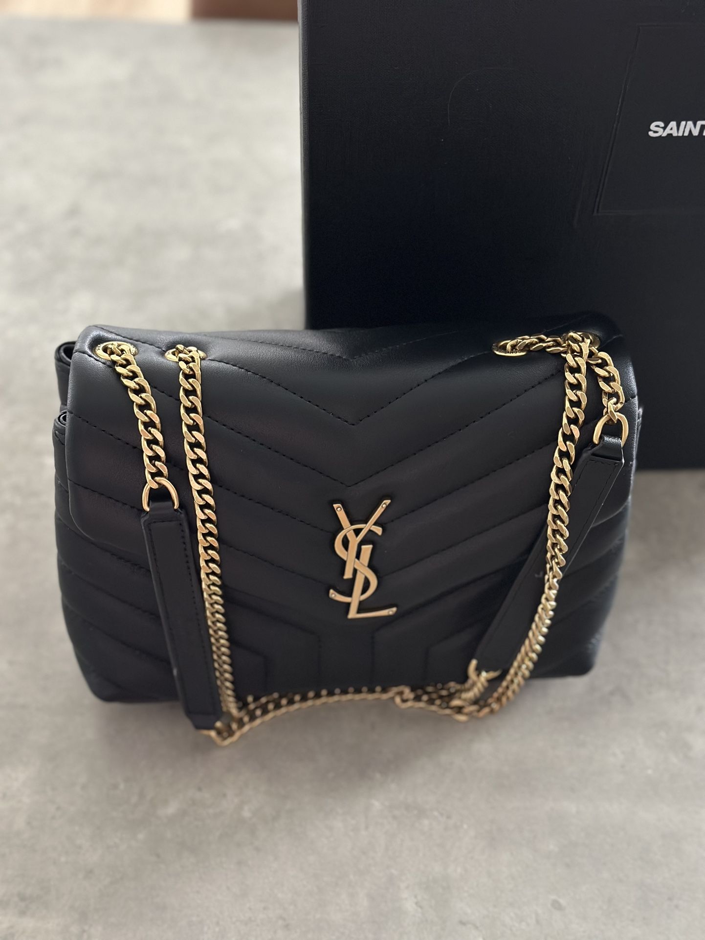 SAINT LAURENT SHOULDER BAG - $650