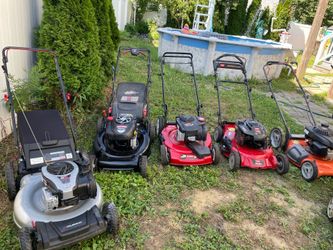 I have a few reconditioned lawn mowers all service with new parts and running like new