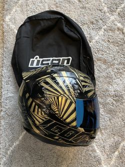 Icon airmada spaztyk large motorcycle helmet