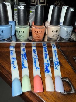 OPI 5 Polish Set (Lacquer & Gel) (shipping available for additional cost)
