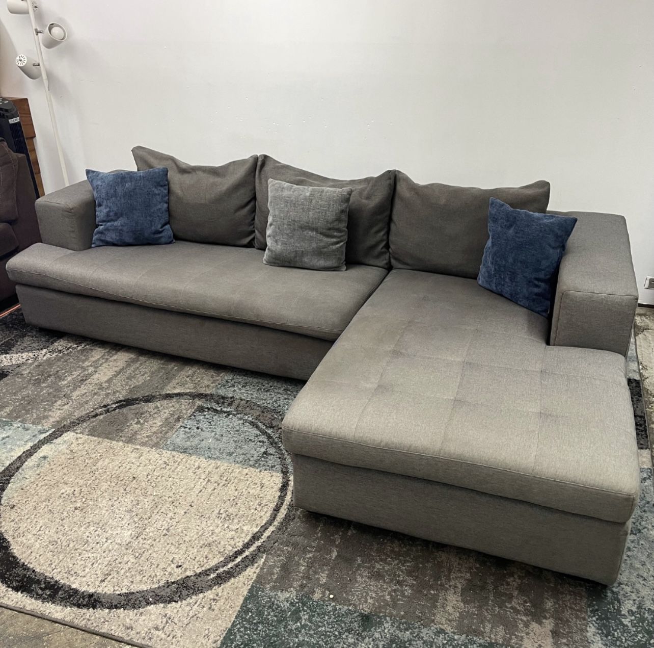 Gray Sectional Free Delivery Inspiration Sofa Couch