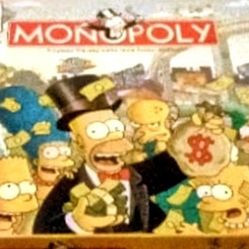 The Simpsons Monopoly Board Game Parker Bros 2001