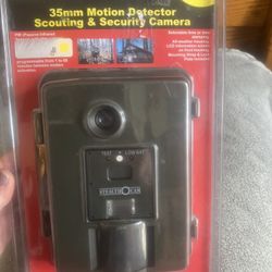 Security Camera A Motion Detector 