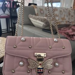 Pink Bee purse