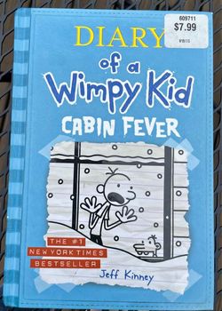 Diary of a Wimpy Kid Cabin Fever book (new)