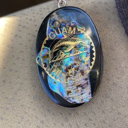 Abalone Necklace or Keychain 