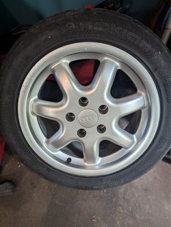 Audi Rim 16 inch with good tire
