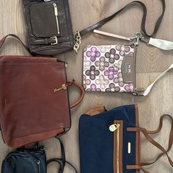 Michael Kors, Coach, fossil, Vera Wang purse/bag lot