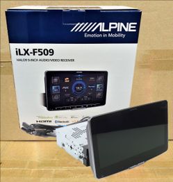 Alpine ILX-F509 Wireless Apple Carplay Android Auto 9 Inch Touch Screen Single Din Stereo System WiFi HDMI YouTube Netflix 🚨 Payment Options Availabl