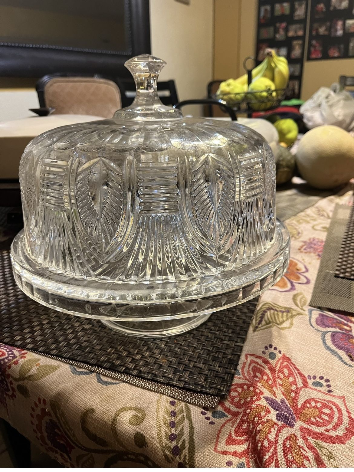 Cake Stand Good Quality, Shannon Crystal Of Irland