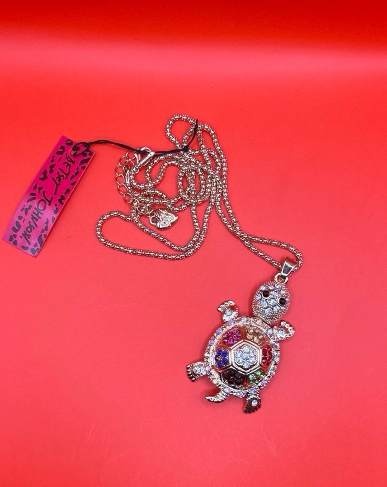 Betsey Johnson Turtle Necklace