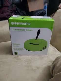 Greenworks 11 Inch Surface Cleaner Universal Pressure Washer Attachment