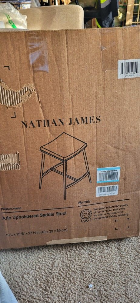 Nathan James Bar Stool