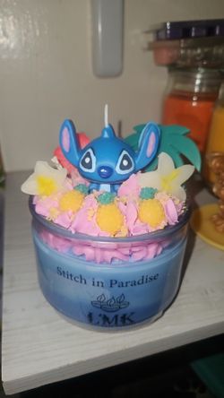Stitch Scented Candle