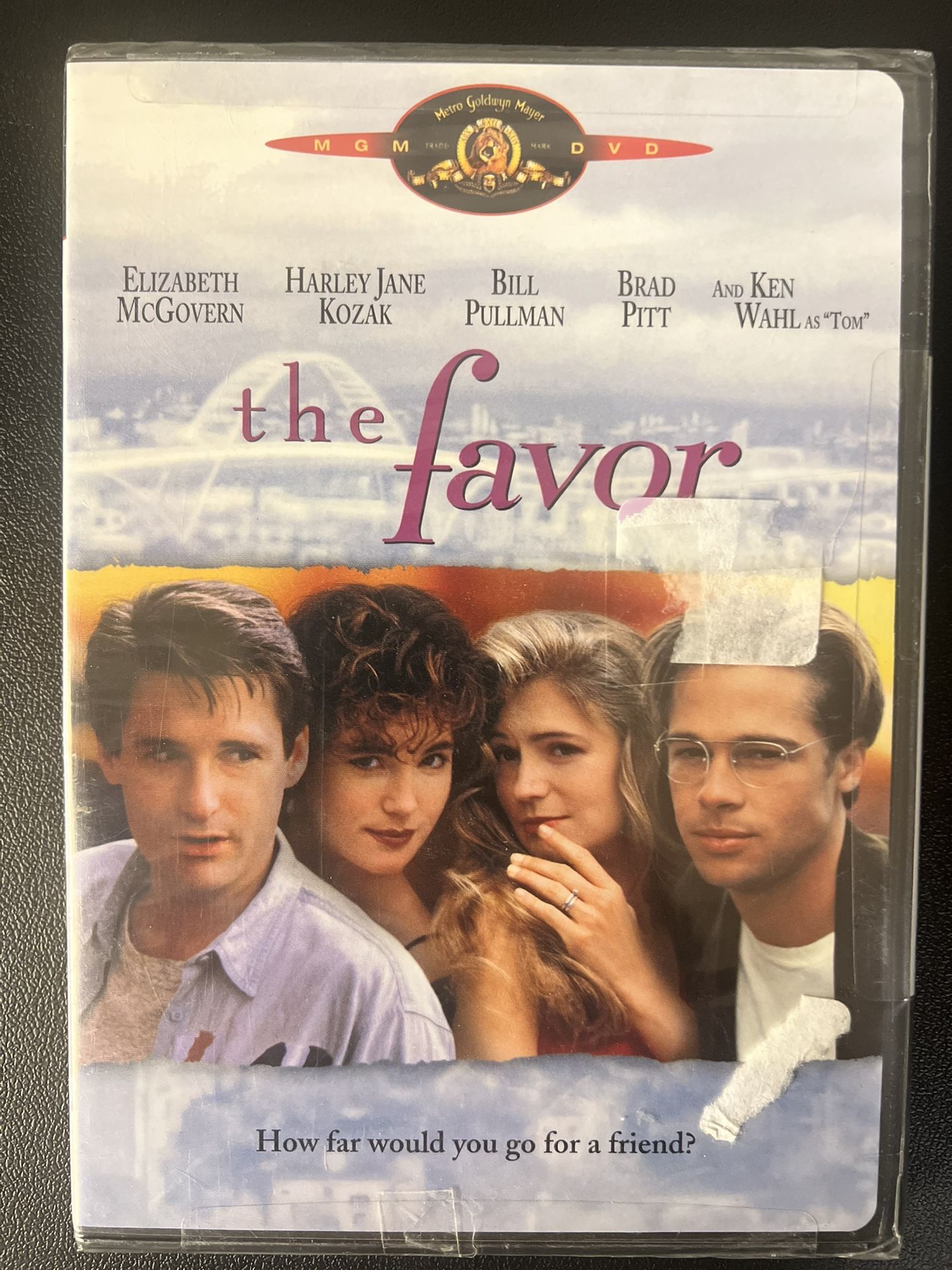 The Favor (DVD, 1994) (Brad Pitt, Bill Pullman, Elizabeth McGovern) New, Sealed