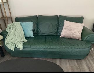 Leather sofa